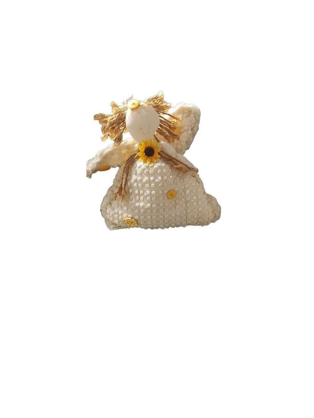 Quilted Hanging Angel Soft Sculpture